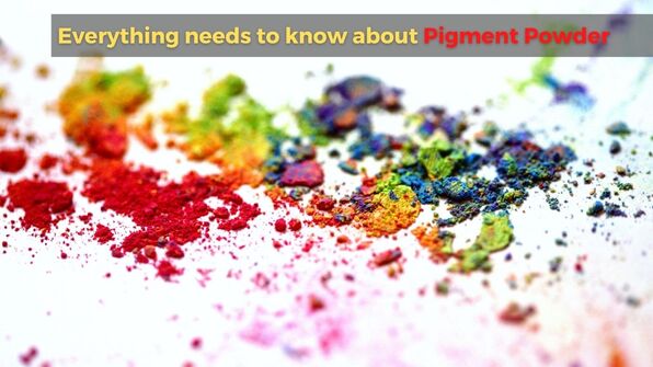 EPP -100 EPOXY PIGMENT POWDER BINDER / How to mix pigment powder